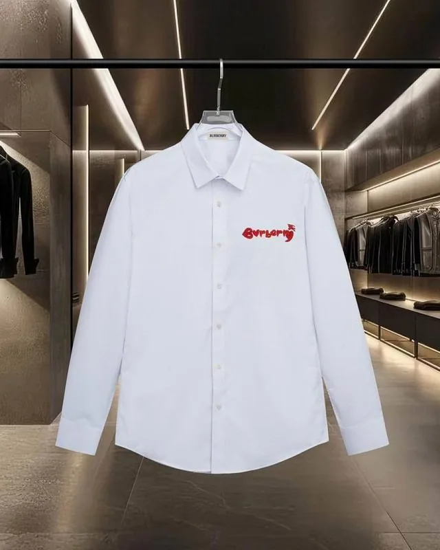 Black Givenchy red wordmark button shirt front view hgntx20