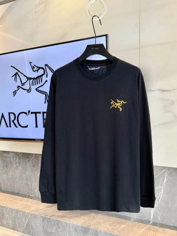 Arcteryx Gold Bird Graphic Long-Sleeve Top, catalog view 1, hgntx26043