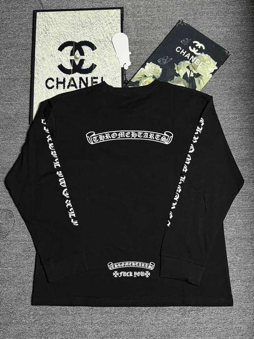 Chrome Hearts Sleeve Script Long-Sleeve Top, catalog view 1, hgntx350