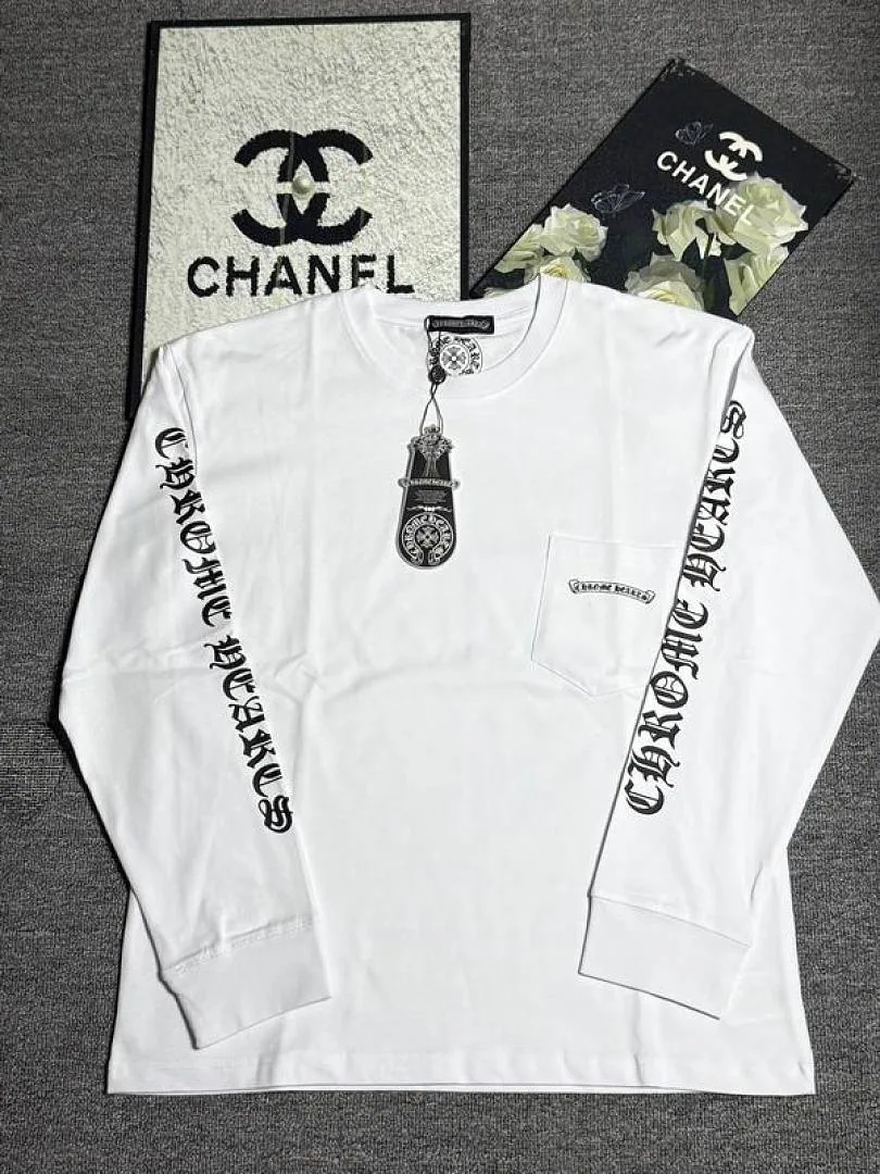 Chrome Hearts Sleeve Script Long-Sleeve Top, catalog view 2, hgntx350