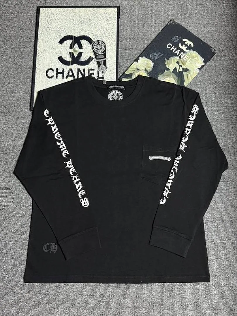 Chrome Hearts Sleeve Script Long-Sleeve Top, catalog view 3, hgntx350