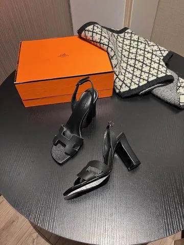 Hermes mnh0407 Heeled Sandals, source view 4, SKU mnh0407