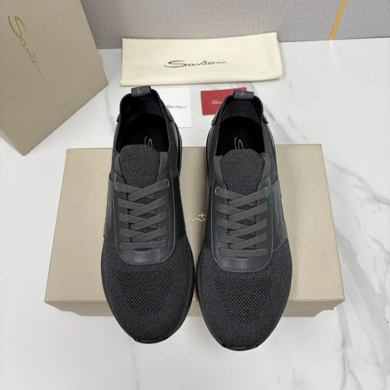 Santoni hnx0601 Sneakers, source view 3, SKU hnx0601