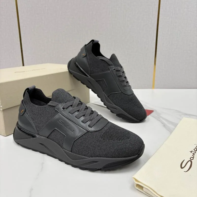 Santoni hnx0601 Sneakers, source view 4, SKU hnx0601