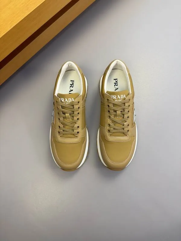 Prada hnx0637 Panel Low-Top Sneakers, source view 3, SKU hnx0637