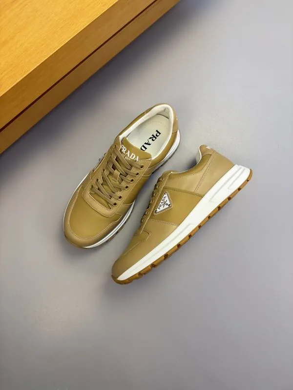 Prada hnx0637 Panel Low-Top Sneakers, source view 4, SKU hnx0637