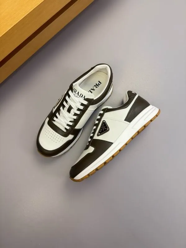 Prada hnx0636 Panel Low-Top Sneakers, source view 2, SKU hnx0636