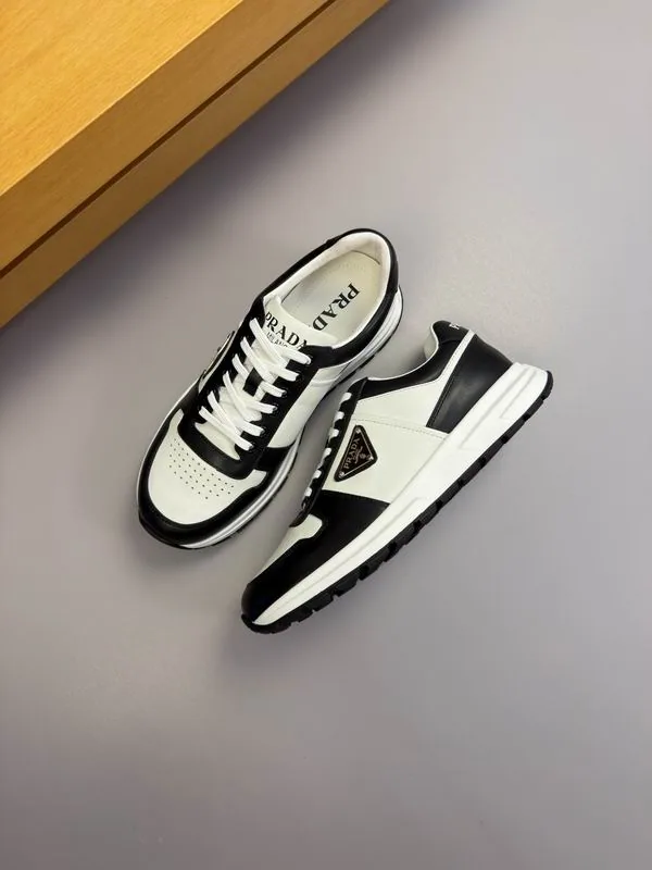 Prada hnx0636 Panel Low-Top Sneakers, source view 4, SKU hnx0636