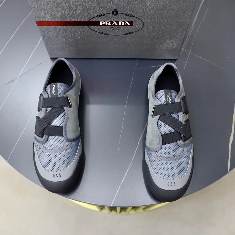 Prada hnx0635 Strap Runner Sneakers, source view 3, SKU hnx0635