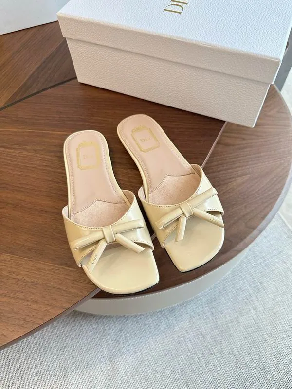 Dior mns0703 Bow-Front Open-Toe Mules, source view 6, SKU mns0703