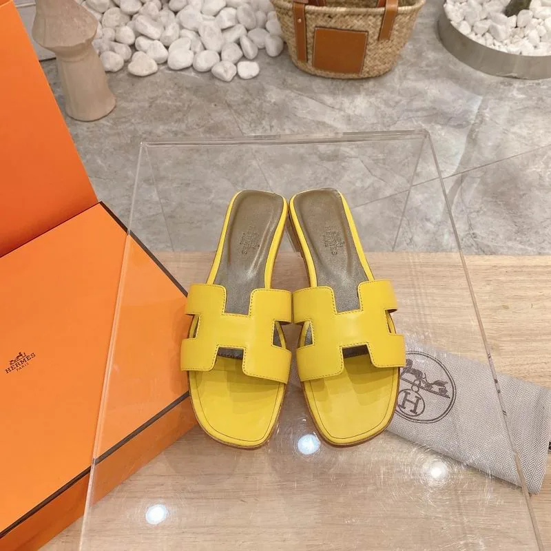 Hermes mns0705 H-Cutout Mule Sandals, source view 3, SKU mns0705