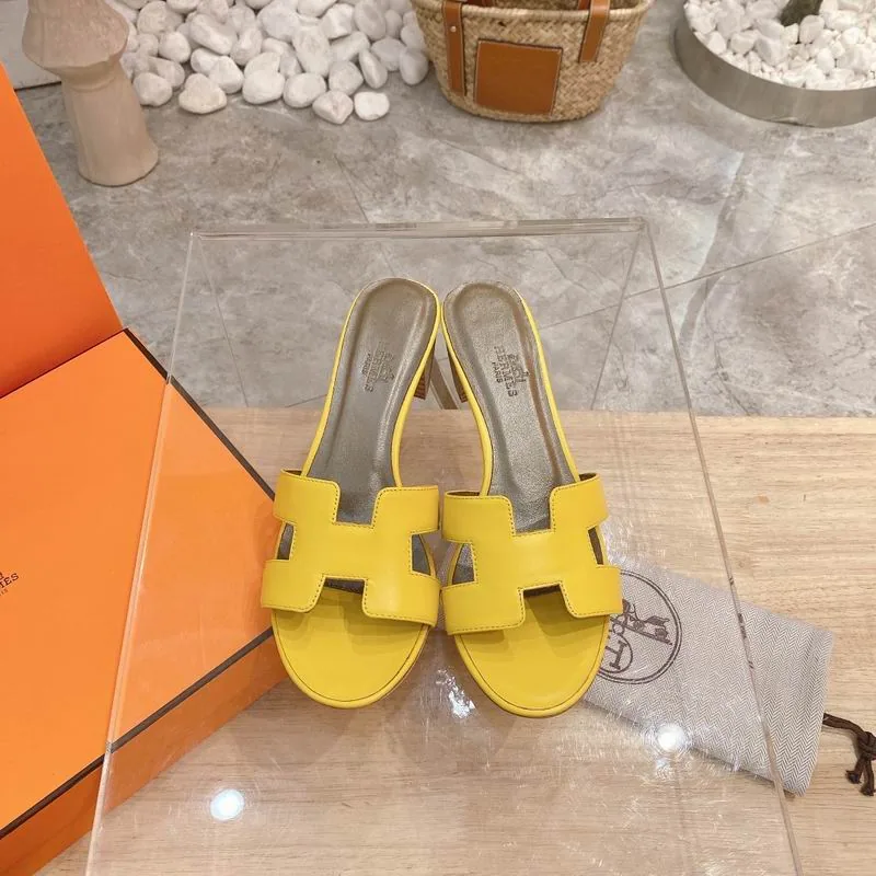 Hermes mns0705 H-Cutout Mule Sandals, source view 4, SKU mns0705