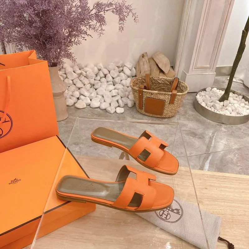 Hermes mns0705 H-Cutout Mule Sandals, source view 5, SKU mns0705