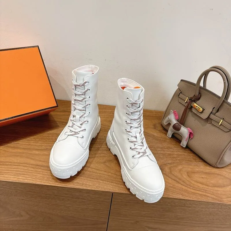 Hermes mns0702 Lace-Up Ankle Boots, source view 1, SKU mns0702