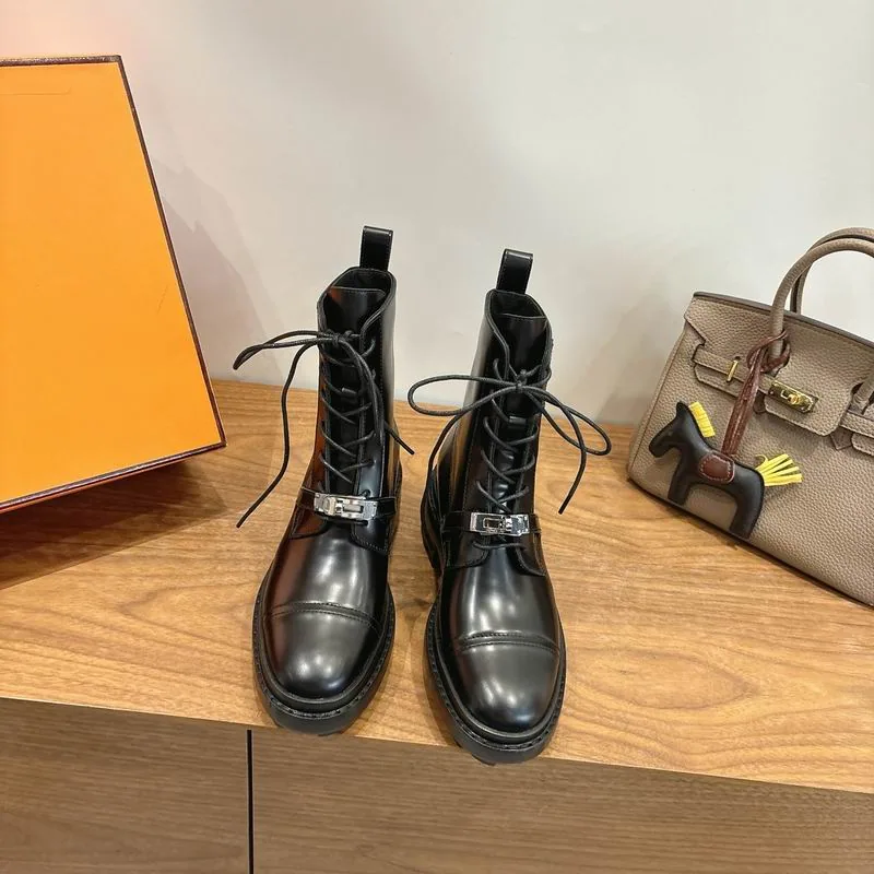Hermes mns0701 Lace-Up Ankle Boots, source view 2, SKU mns0701