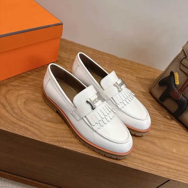 Hermes mns0754 Smooth H-Buckle Loafers, source view 3, SKU mns0754