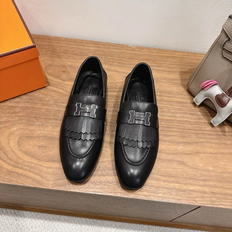 Hermes mns0756 H-Hardware Slip-On Loafers, source view 6, SKU mns0756