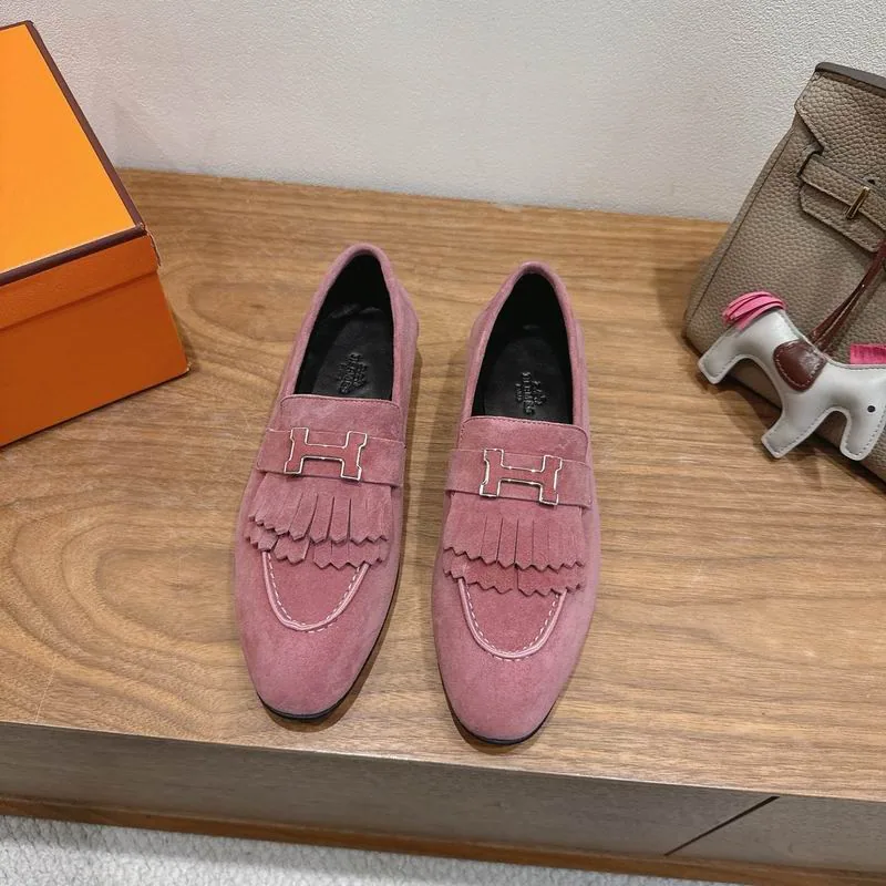 Hermes mns0757 H-Hardware Slip-On Loafers, source view 4, SKU mns0757