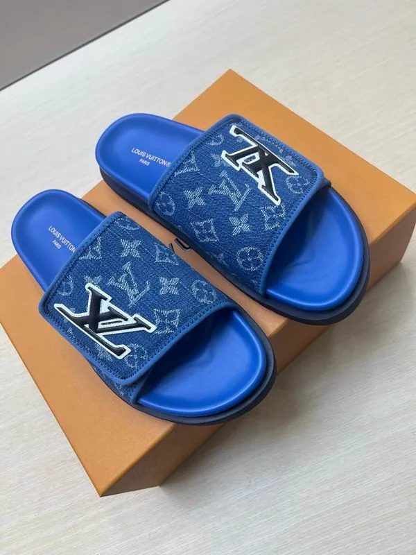 ON mns0603 Pattern Wide-Strap Slide Sandals, source view 1, SKU mns0603