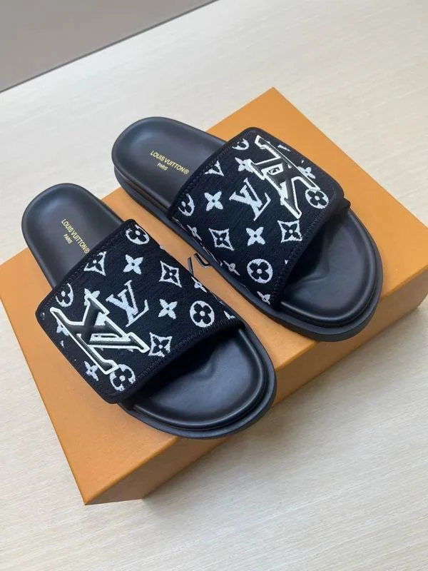 ON mns0603 Pattern Wide-Strap Slide Sandals, source view 3, SKU mns0603
