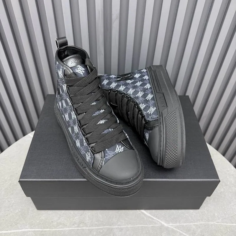 Amiri mns0601 Star-Pattern Low-Top Sneakers, source view 3, SKU mns0601