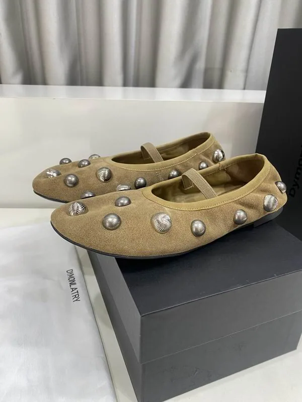 Dymonlatry mns0701 Studded Mary Jane Flats, source view 1, SKU mns0701