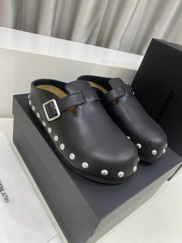 Dymonlatry mns0701 Studded Mary Jane Flats, source view 3, SKU mns0701