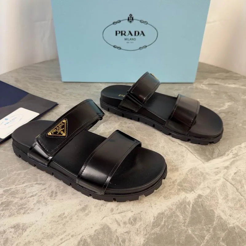 Prada mns0706 Double-Strap Slide Sandals, source view 1, SKU mns0706