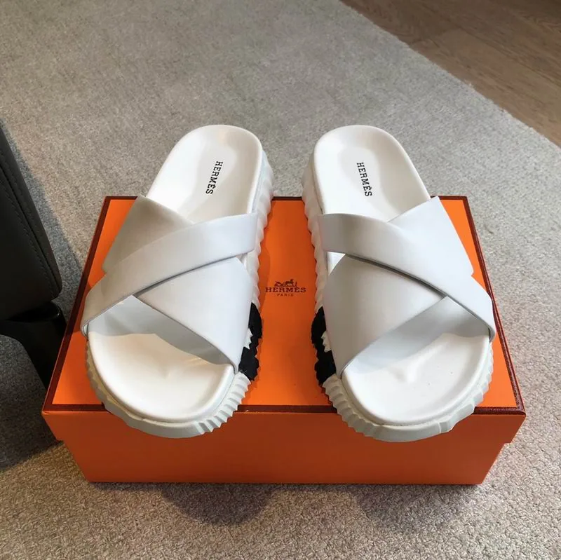 Hermes mns0703 H-Cutout Slide Sandals, source view 2, SKU mns0703