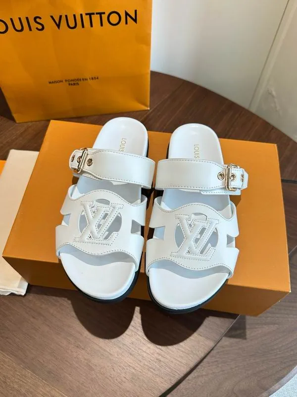 LV mns0762 Monogram Double-Strap Slide Sandals, source view 5, SKU mns0762