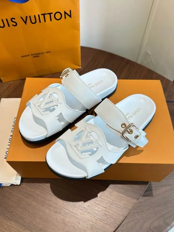 LV mns0762 Monogram Double-Strap Slide Sandals, source view 6, SKU mns0762