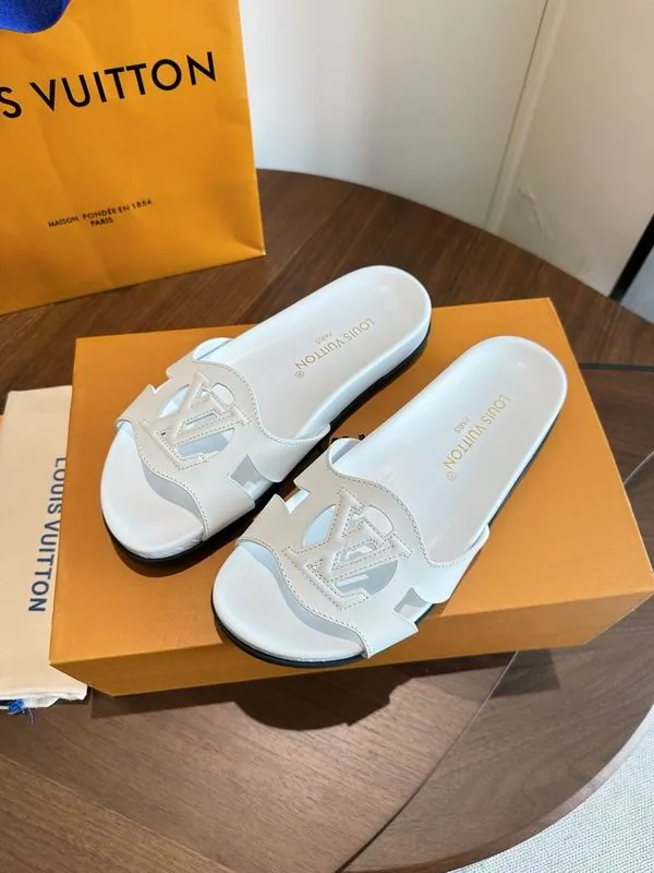 LV mns0761 Cutout Logo Double-Strap Slide Sandals, source view 6, SKU mns0761