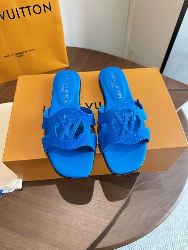 LV mns0763 Sculpted Logo Slide Sandals, source view 5, SKU mns0763