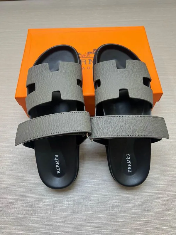 Hermes mns0712 H-Cutout Double-Strap Slides, source view 1, SKU mns0712