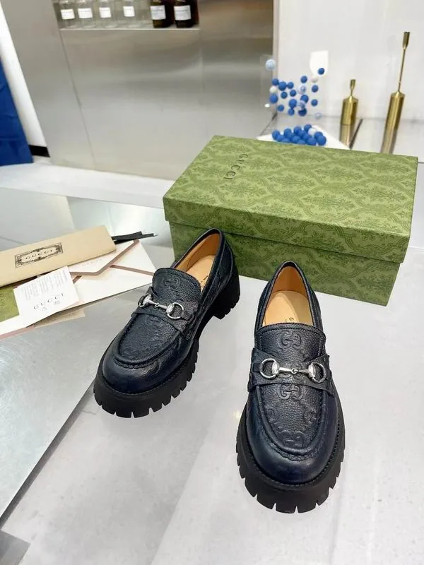 Gucci mns0702 Lug-Sole Horsebit Loafers, source view 6, SKU mns0702