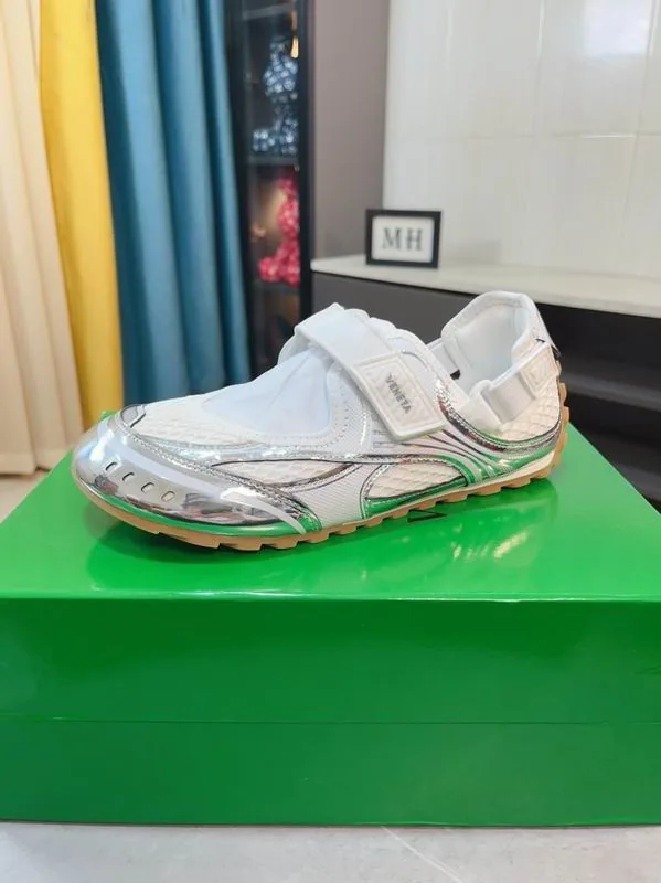Bottega mns0701 Layered Runner Sneakers, source view 3, SKU mns0701