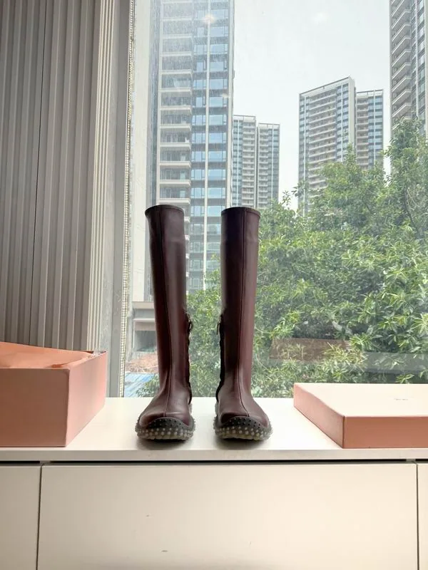 MiuMiu mns0702 Tall Pull-On Boots, source view 1, SKU mns0702