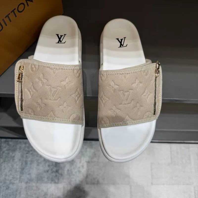 LV mns0759 Embossed Wide-Strap Slides, source view 1, SKU mns0759