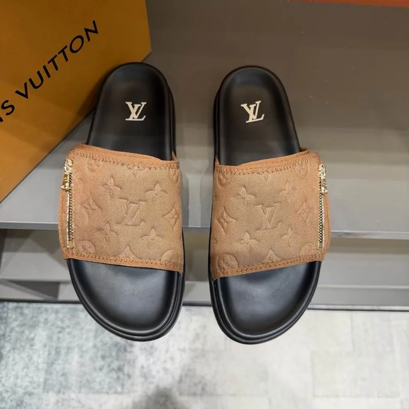 LV mns0759 Embossed Wide-Strap Slides, source view 3, SKU mns0759