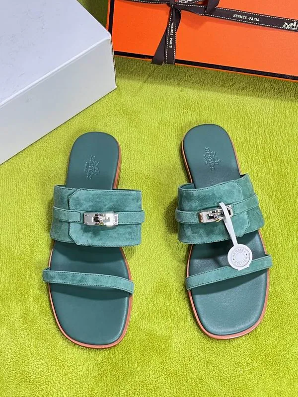 Hermes mns0801 Buckle-Strap Slide Sandals, source view 6, SKU mns0801