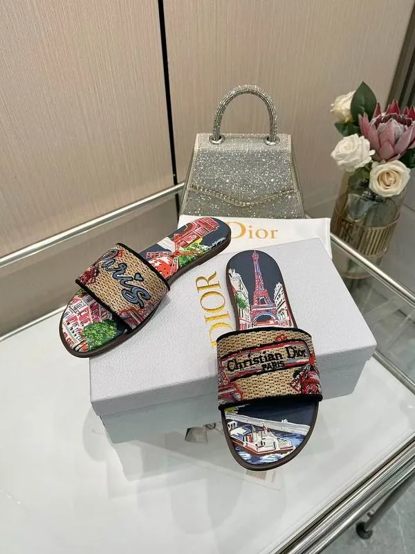 Dior jys22 Printed Slide Sandals, source view 2, SKU jys22