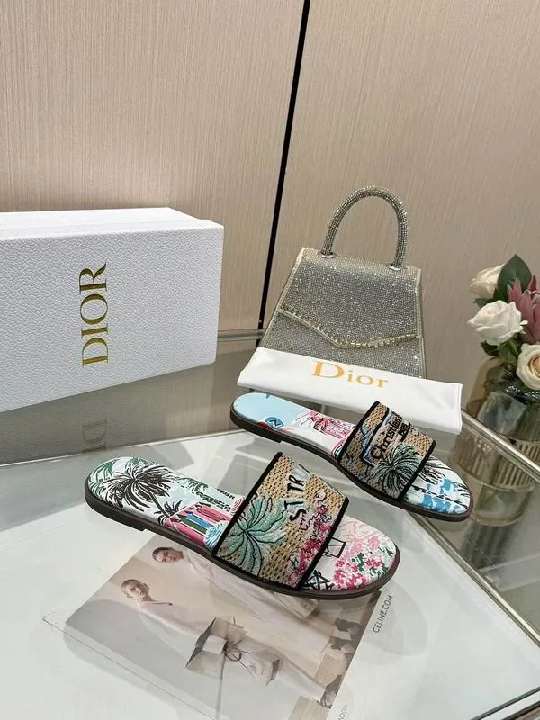 Dior jys22 Printed Slide Sandals, source view 3, SKU jys22