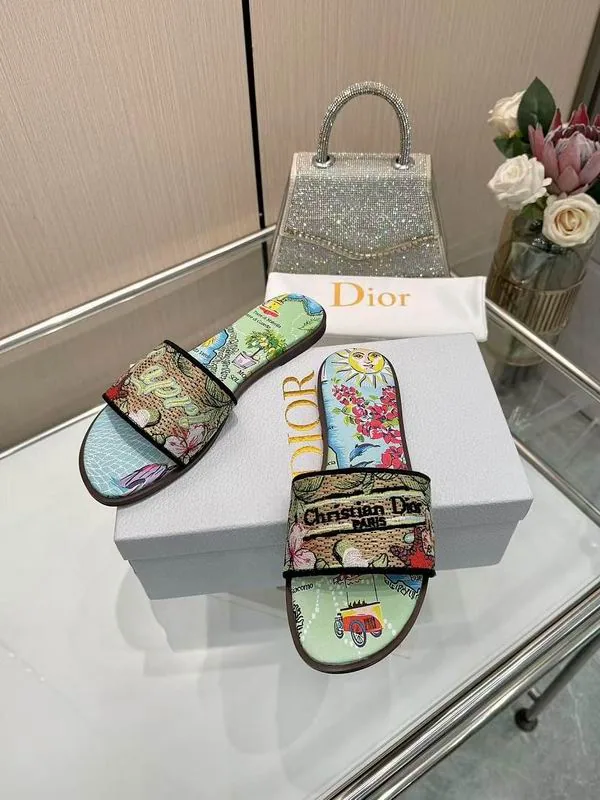 Dior jys22 Printed Slide Sandals, source view 6, SKU jys22