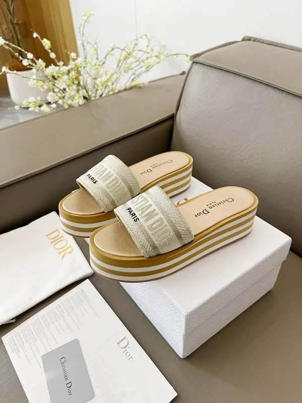 Dior jys25 Platform Slide Sandals, source view 4, SKU jys25