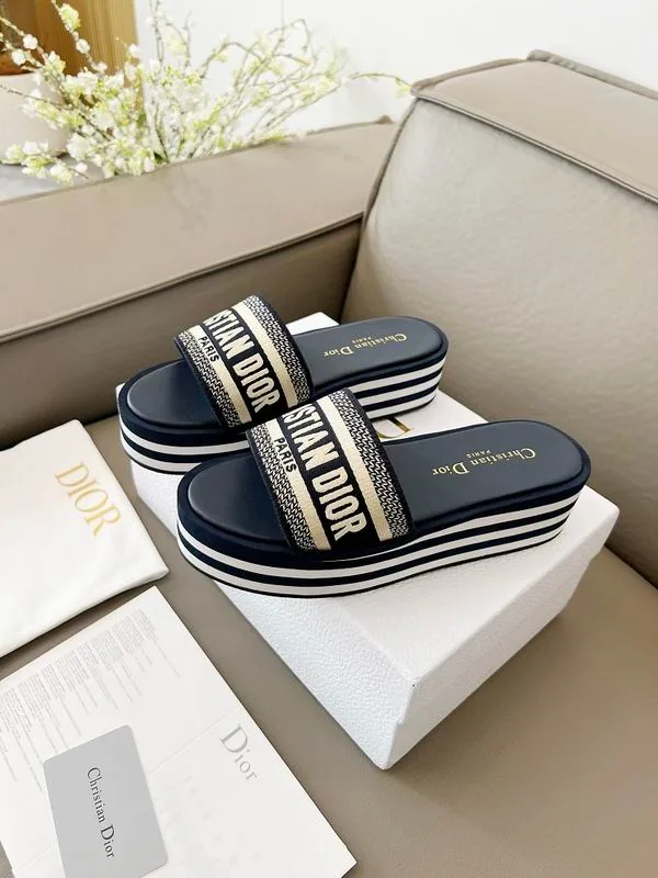 Dior jys25 Platform Slide Sandals, source view 6, SKU jys25