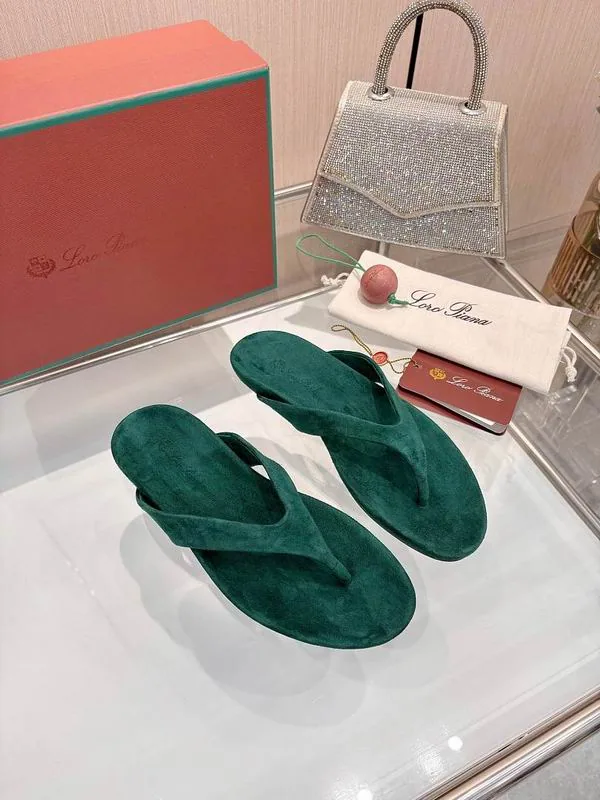 Loro Piana jys01 Toe-Loop Flat Sandals, source view 1, SKU jys01