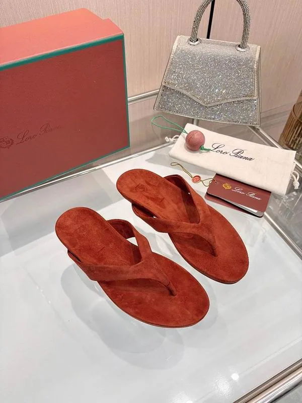 Loro Piana jys01 Toe-Loop Flat Sandals, source view 3, SKU jys01
