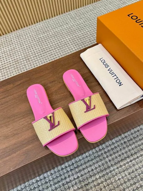 LV jys02 Logo-Buckle Slide Sandals, source view 1, SKU jys02