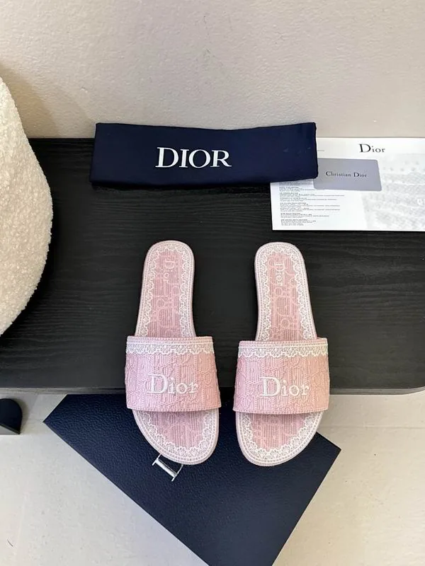 Dior jys35 Letter-Strap Slide Sandals, source view 1, SKU jys35