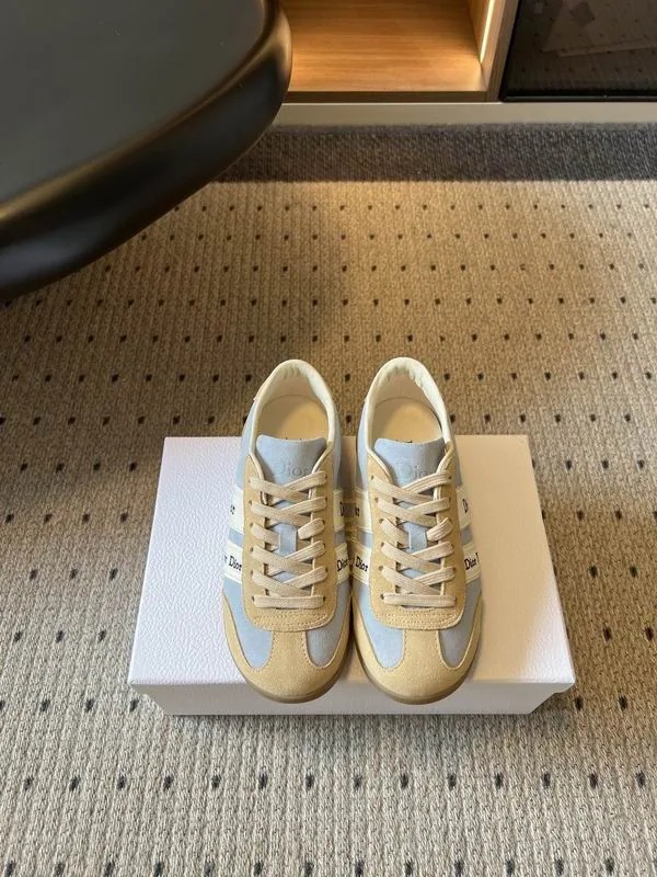 Dior MNS0801 Beige Low-Top Sneakers, catalog view 1, mns0801